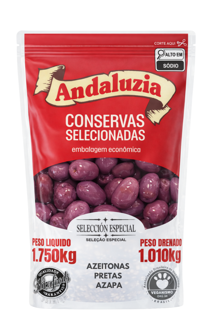 Azeitonas pretas azapa 1,010kg