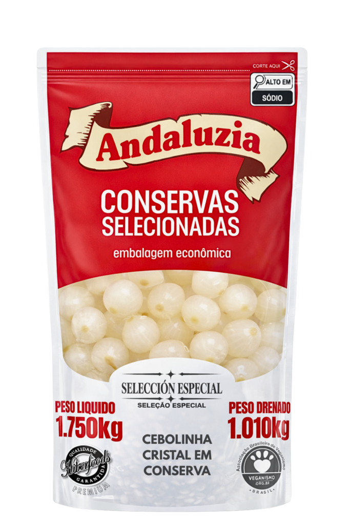 Cebolinha cristal em conserva 1,010kg