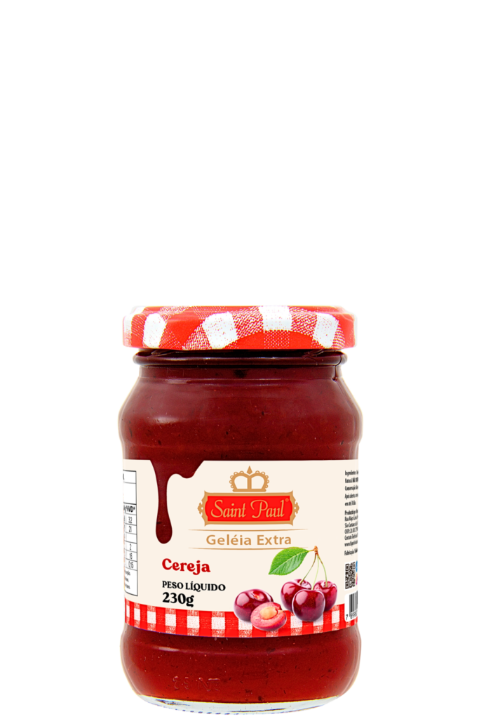 Geleia de cerejas ao marrashino 230gr