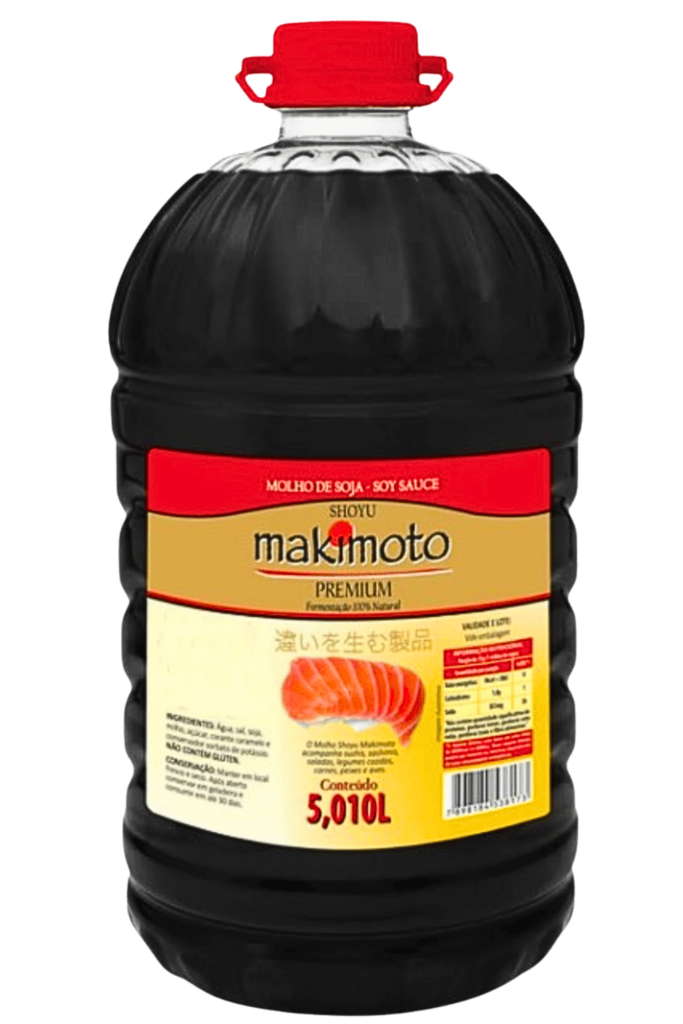 Molho shoyu tradicional 5,010ml