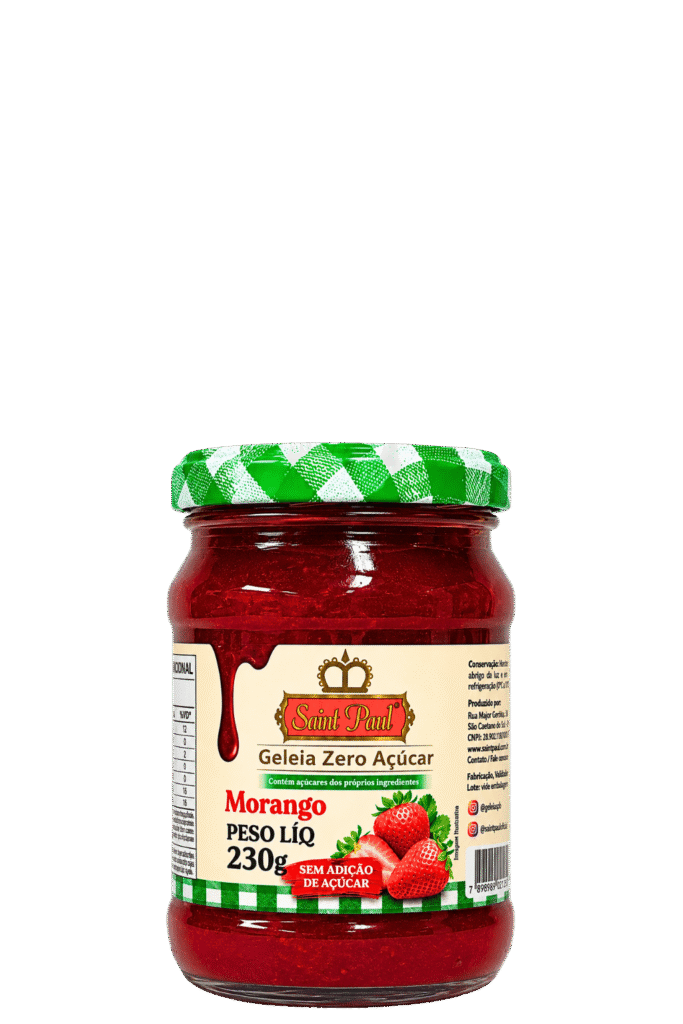 Geleia zero açúcar de morango 230gr