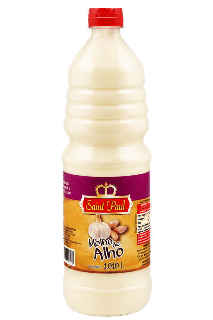 Molho de alho tradicional 1,010ml