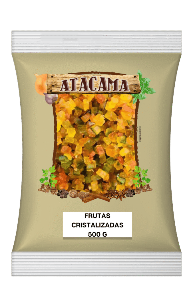 Frutas cristalizadas 500gr