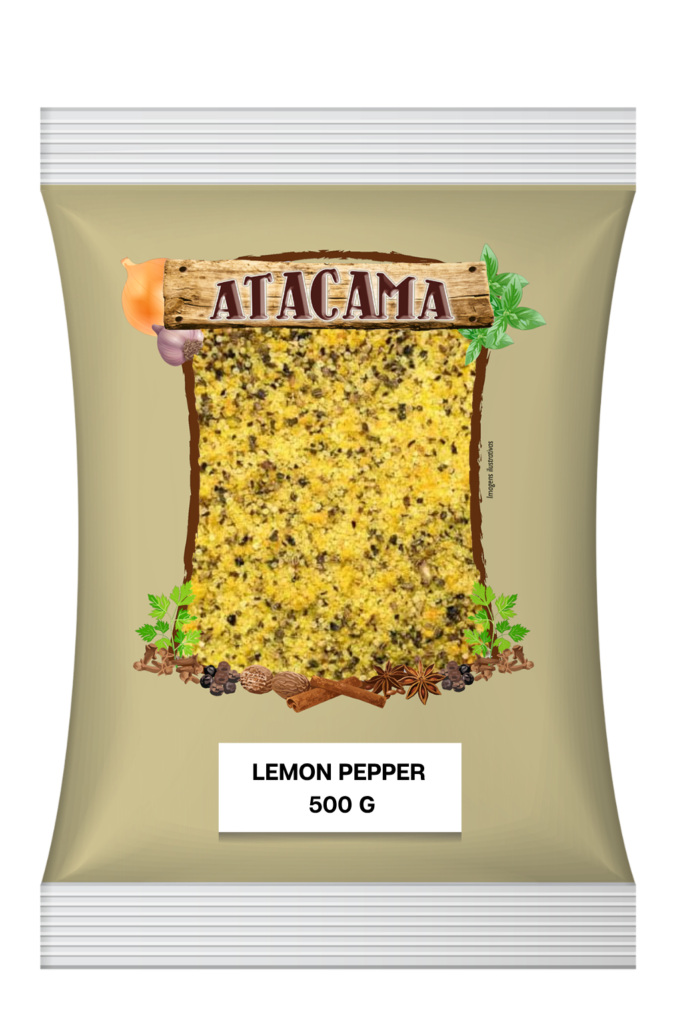 Tempero Lemon Pepper 500gr