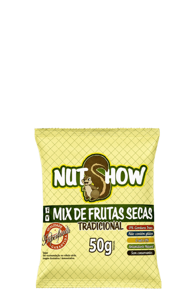 Mix de frutas secas e nuts 50gr