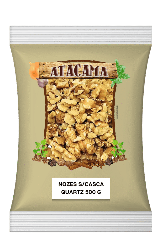 Nozes sem casca quartz/pedaços 500gr