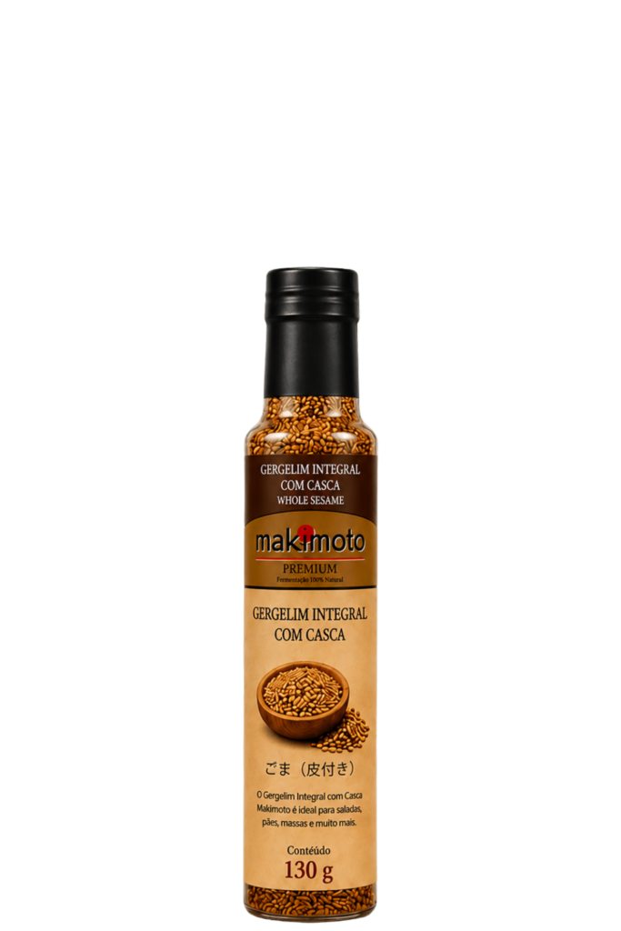 Gergelim integral com casca 130gr