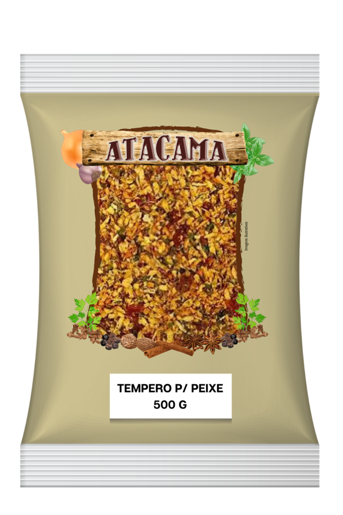 Tempero p/peixe 500gr