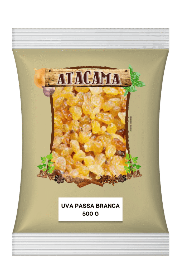 Uva passa branca 500gr
