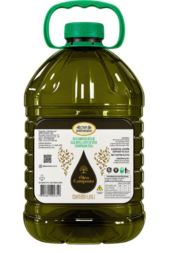 Óleo composto de soja e azeite de oliva 5.010ml